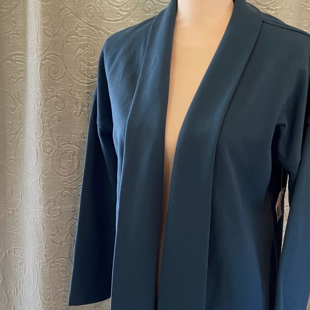 A to Z Shawl collar soft swingy jacket